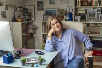 La periodista Carmela Ríos.