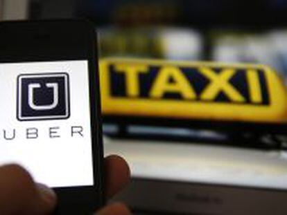 Uber versus taxis