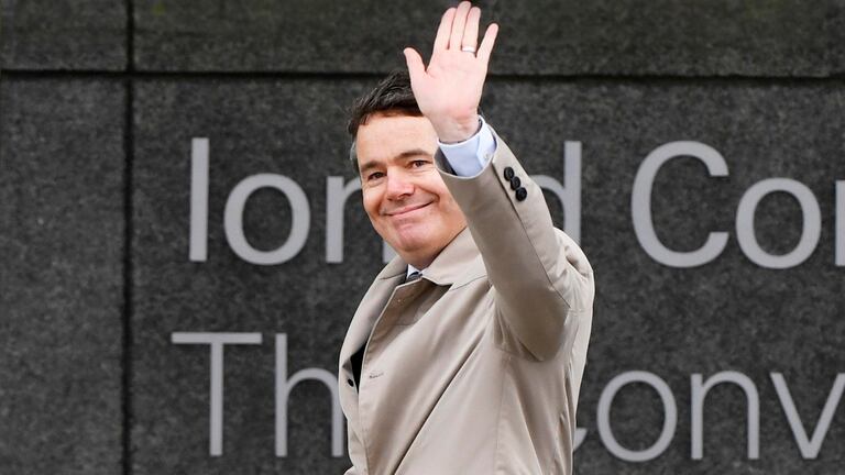 El nuevo presidente del Eurogrupo, el irlandés Paschal Donohoe, en una imagen tomada en Dublín el pasado 27 de junio.