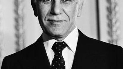 El expresidente argelino Chadli Benyedid, en 1983.