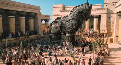 Fotograma de la película Troya, dirigida por Wolfgang Petersen en 2004.