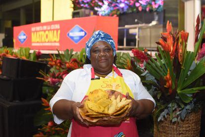 Sonia Mena, chef de Riosucio, Chocó (Colombia), que trabaja en Cartagena.