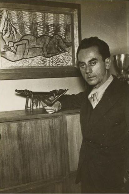 Autorretrato de Man Ray, heho en torno a 1934.