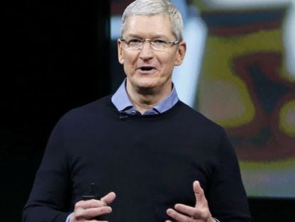 Tim Cook, presidente de Apple.