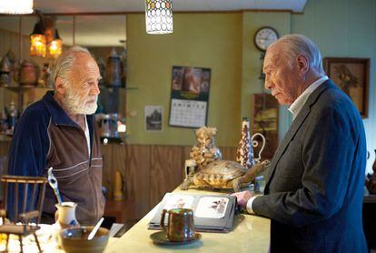 Bruno Ganz y Christopher Plummer, en la película.