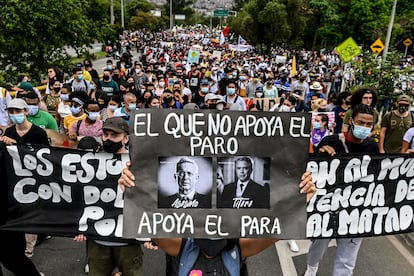 protestas en Colombia contra Iván Duque