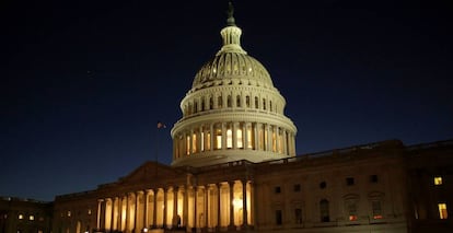 Capitolio de EE UU, sede del Congreso, en Washington.