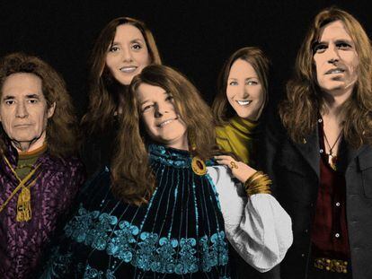 En este montaje la legendaria Janis Joplin se reúne con algunos de los artistas españoles que han querido hablarnos sobre ella para este reportaje. 