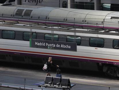 Huelga de Renfe el pasado 31 de julio en la estación de Atocha.