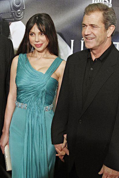 Oksana Grigorieva y Mel Gibson.