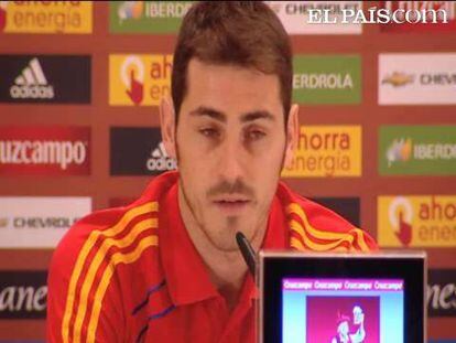 Iker: "Cualquier equipo que se enfrente a la selección española va a ir al máximo"