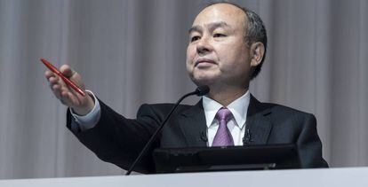 El consejero delegado de SoftBank, Masayoshi Son 