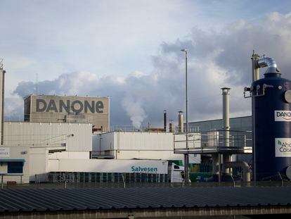 La fábrica de Danone en Parets del Vallès, el pasado 17 de enero.