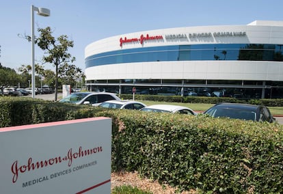 Las instalaciones de Johnson & Johnson en Irvine, California, fotografiadas en agosto de 2019.