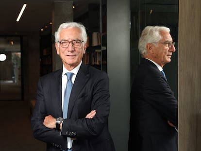 Ronald Cohen, reconocido a nivel mundial como el padre de la Inversión de Impacto y fundador del Global Steering Group for Impact Investment, en las oficinas de Ontier en Madrid.