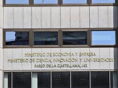 Sede del ministerio de Economía.