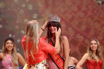 Emilie Vansteenkiste era coronada como Miss Bélgica, este sábado en La Panne.