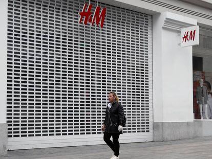 Las ventas de H&M se hunden un 76% en España desde el 1 de marzo