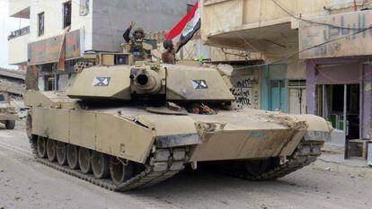 Fuerzas iraqu&iacute;es avanzan en la reconquistada ciudad de Ramadi 
 