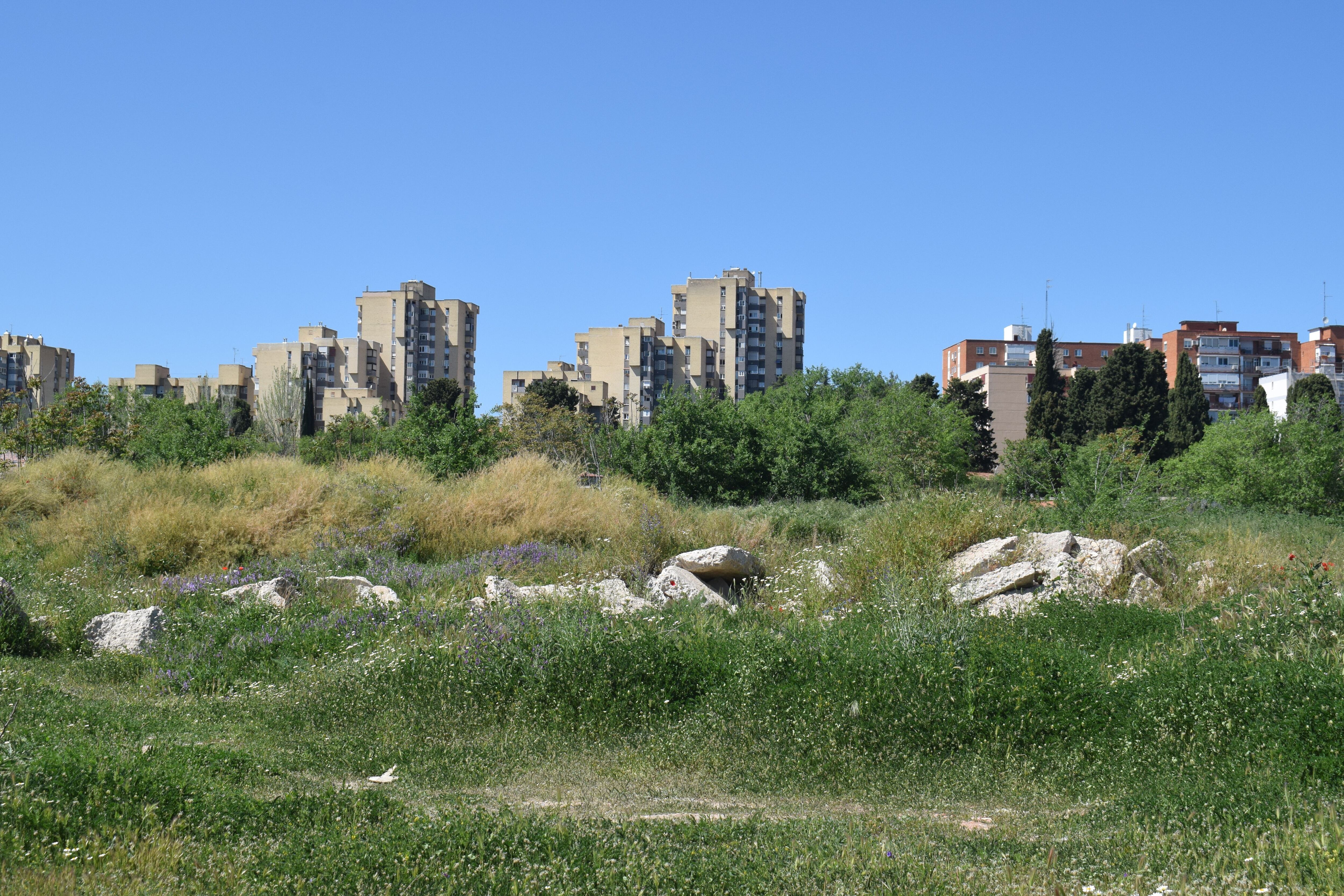 Terrenos de la antigua cárcel de Carabanchel.