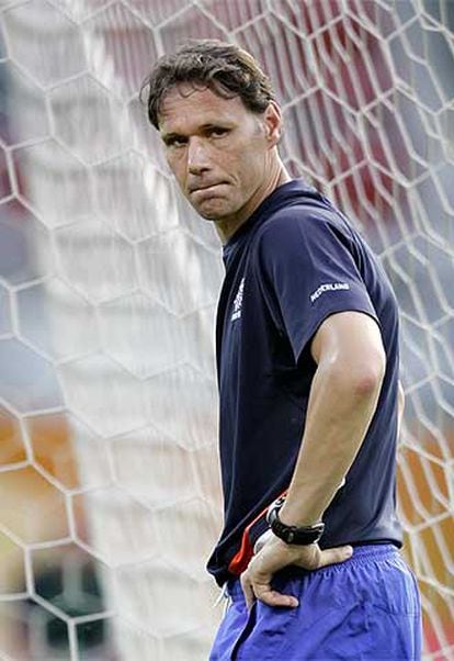 Marco van Basten, el seleccionador holandés.