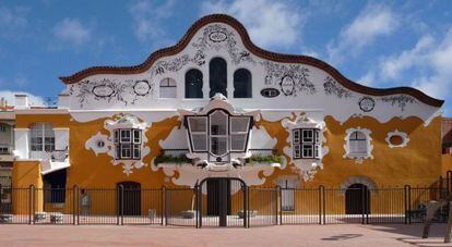 Can Negre, obra de Jujol situada en Sant Joan Despí.