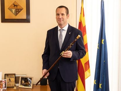 Marc Buch (Junts), alcalde de Calella (Barcelona), el pueblo que lidera la petición de expulsión de los inmigrantes multirreincidentes.