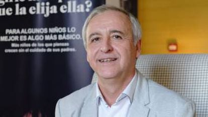 Pedro Puig, presidente de Aldeas Infantiles SOS España.
