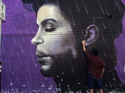 Vídeo en 'time-lapse' del grafiti de Prince de Mr. G, en Sidney.