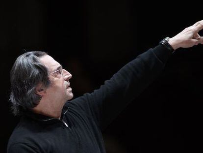 Riccardo Muti, en una actuaci&oacute;n en el Teatro Real de Madrid el pasado a&ntilde;o.