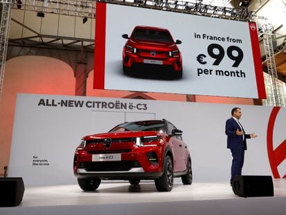 Presentación del nuevo Citroën C3 eléctrico.