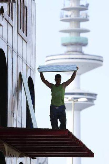 Imagen de un trabajador en Alemania. EFE/Archivo