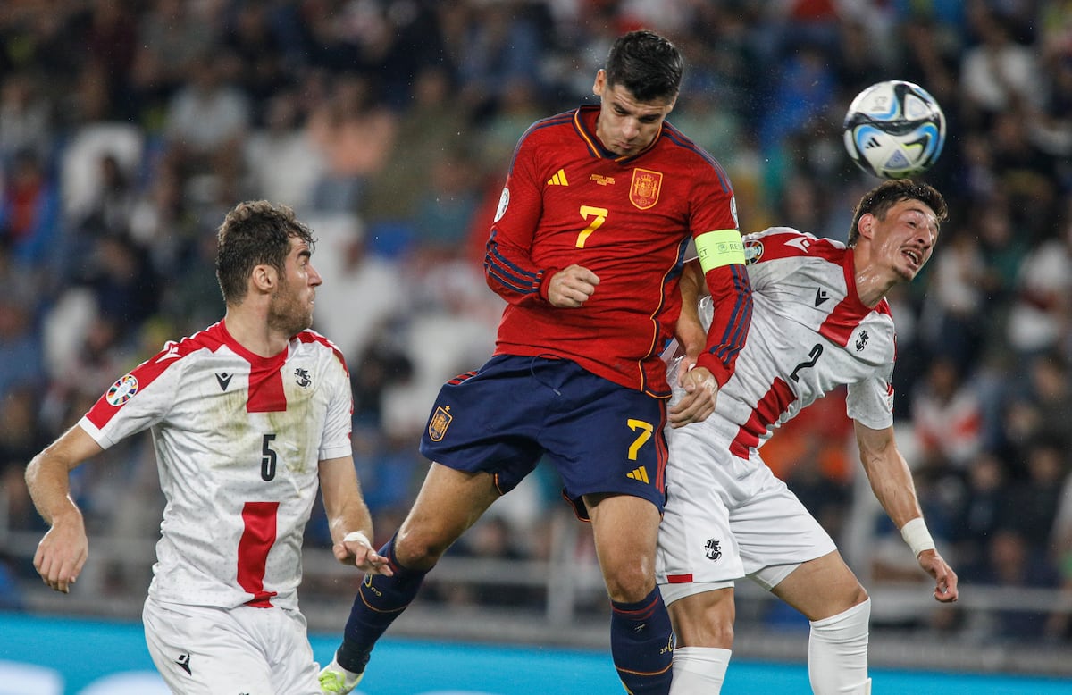 España-Georgia, en directo, clasificación para la Eurocopa 2024 en vivo | Fútbol | Deportes