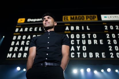 El ilusionista catalán Antonio Díaz, conocido como El Mago Pop.