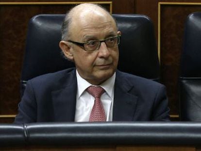 El ministre d'Hisenda i Administracions Públiques, Cristóbal Montoro.