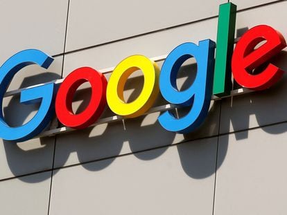 El logo de la empresa Google.