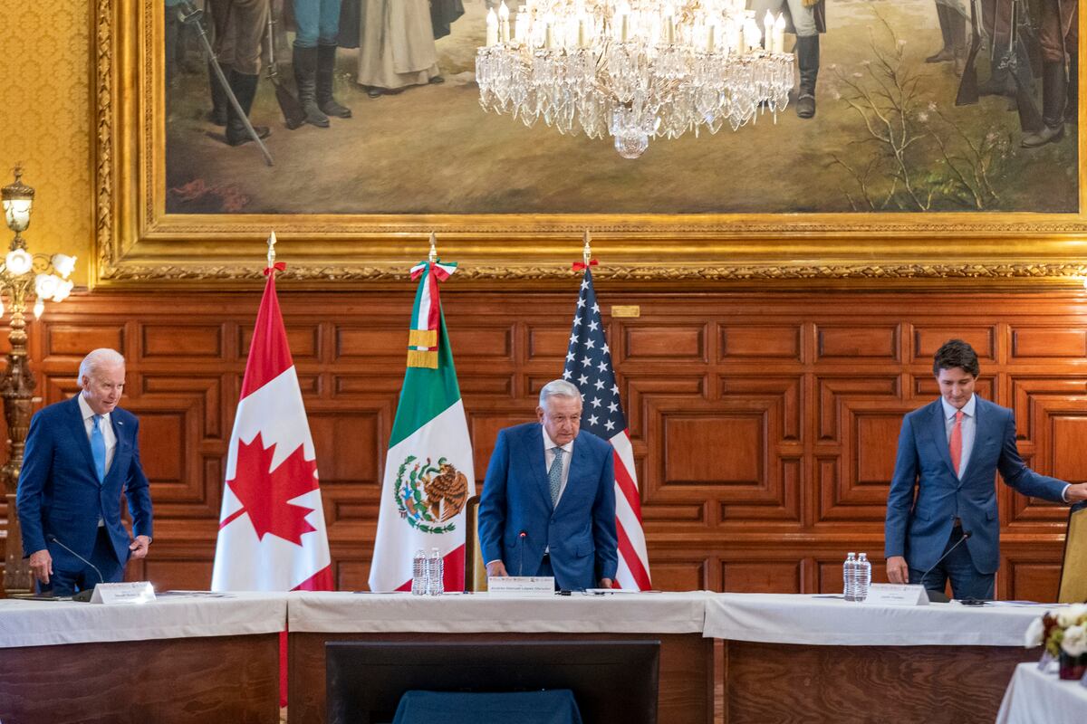El encuentro de los “tres amigos”, en imágenes
