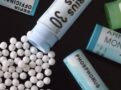 Medicamentos de homeopat&iacute;a. 