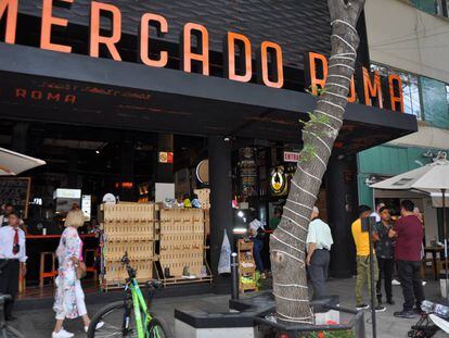 El Mercado Roma, el primer mercado gourmet de Ciudad de México.