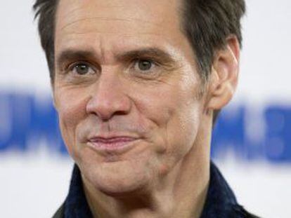 El actor Jim Carrey, en Londres.