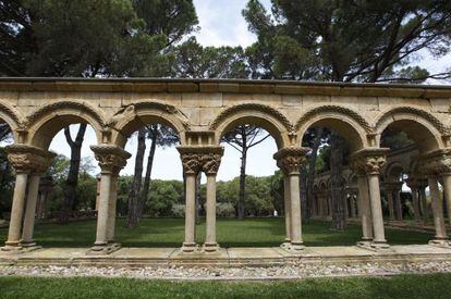 El claustro situado en la finca de Mas del Vent de Palamós.