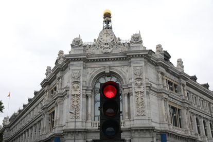 Sede del Banco de España, a 13 de mayo de 2021, en Madrid.