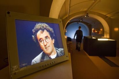 Imagen de la exposición Archivo Bolaño.