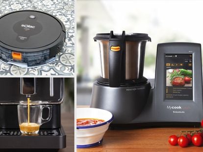 Robots aspiradores, cafeteras automáticas o robots de cocina son algunos de los productos para el hogar rebajados en la tienda 'online' de Taurus.