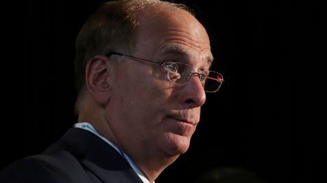 Larry Fink, presidente de BlackRock, en un acto en Nueva York en septiembre de 2018