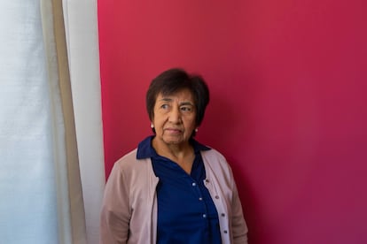 Elia Hernández, antigua integrante del Movimiento de Acción Revolucionaria (MAR), en su casa, en ciudad de México.