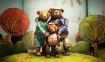 Una imagen del cortometraje animado 'A bear story'.