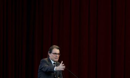 El president de la Generalitat, Artur Mas