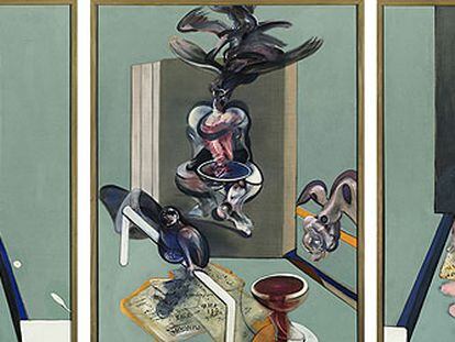 <i>Tríptico </i>(1976), la obra de Francis Bacon vendida en Sotheby's de Nueva York por 55,8 millones de euros: el arte contemporáneo de alta gama goza de buena salud.