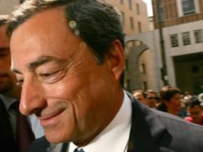 El director del FSB, Mario Draghi